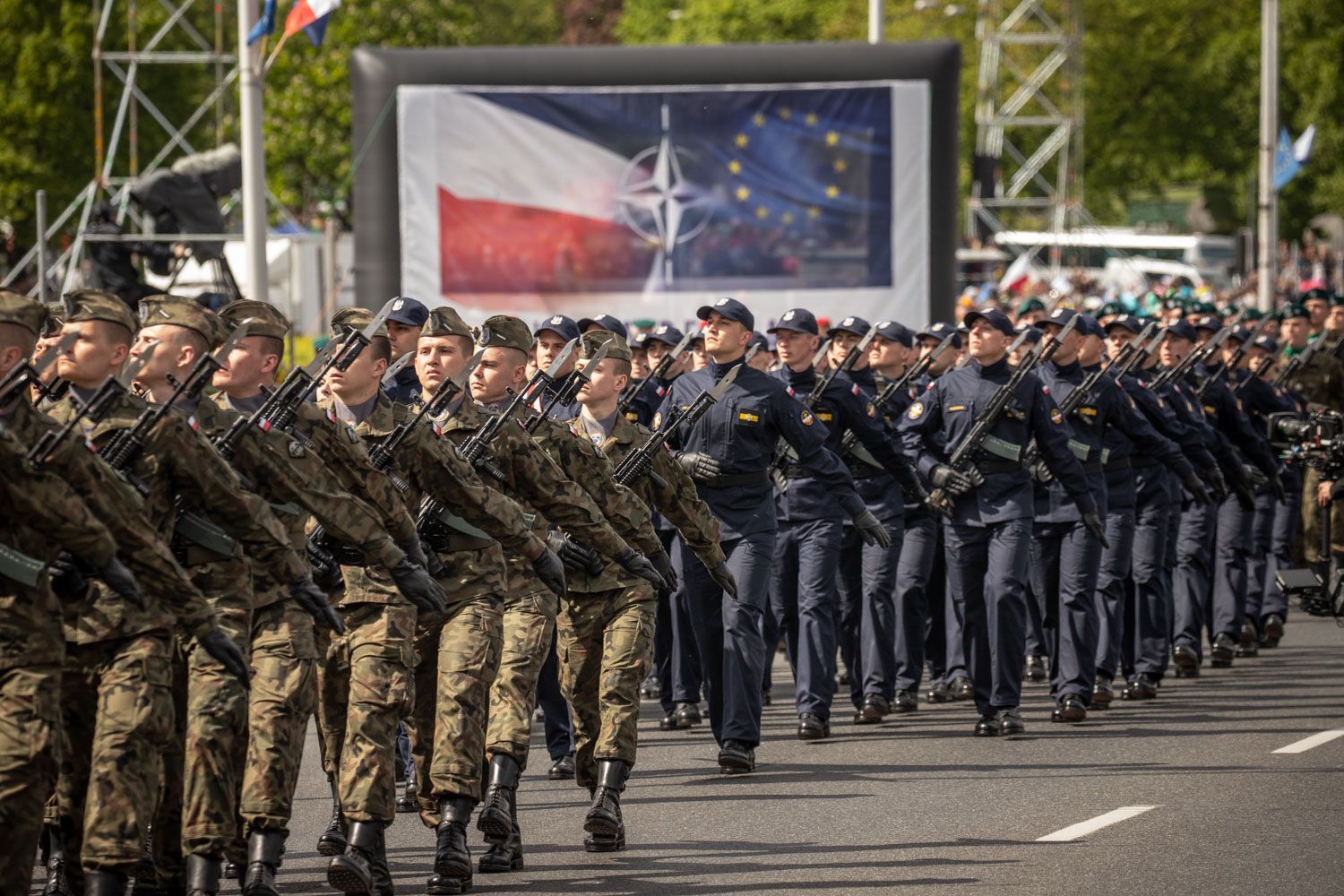 парад в польше